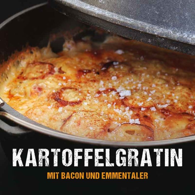 Kartoffelgratin aus dem Dutch Oven Rezept